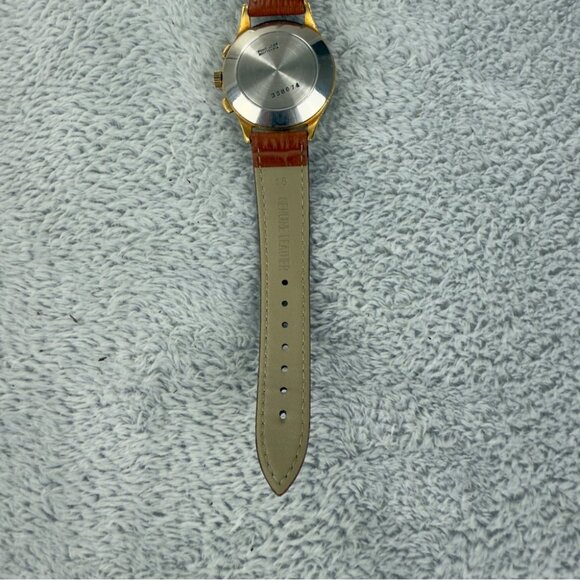 Vintage Chronographe Suisse Automatic Men's Watch Leather Strap - Picture 9 of 14